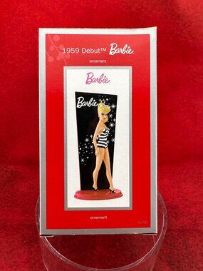 HEIRLOOM Christmas Ornament 2013 "1959 Debut Barbie" by American Greetings 091D